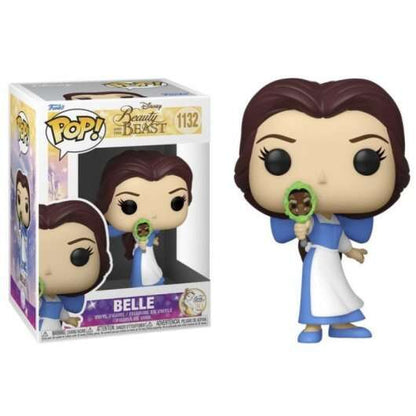 Funko Pop Disney La Bella y la Bestia Bella con Espejo - Figura de Vinilo - Altura 9.5cm aprox. 1 pieza(s)