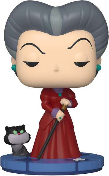 Funko Pop Disney Villanos Lady Tremaine La Madrastra - Figura de Vinilo - Altura 12cm aprox. 1 pieza(s)