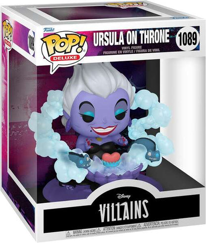 Funko Pop Deluxe Disney Villanos Ursula en el Trono - Figura de Vinilo - Altura 12.8cm aprox. 1 pieza(s)