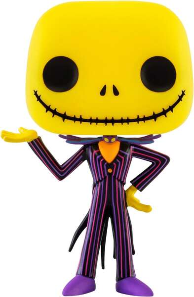 Funko Pop Disney Pesadilla antes de Navidad Jack Blacklight - Figura de Vinilo - Altura 9.5cm aprox. 1 pieza(s)