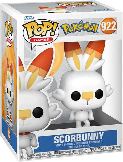 Funko Pop Pokemon Scorbunny - Figura de Vinilo - Altura 9.5cm aprox. 1 pieza(s)