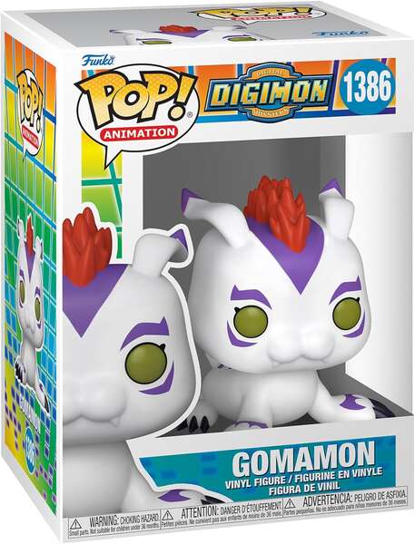 Funko Pop Digimon Gomanon - Figura de Vinilo - Altura 9cm aprox. 1 pieza(s)