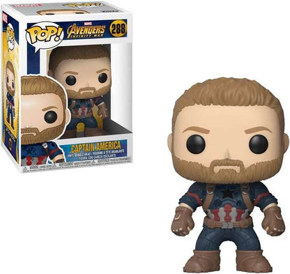 Funko Pop Marvel Avengers Infinity War Capitan America - Figura de Vinilo - Altura 9cm aprox. 1 pieza(s)