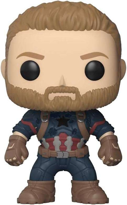 Funko Pop Marvel Avengers Infinity War Capitan America - Figura de Vinilo - Altura 9cm aprox. 1 pieza(s)