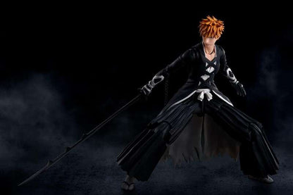 Tamashii Nations SH Figuarts Bleach: Thousand-Year Blood War Ichigo Kurosaki modo Bankai Tensazangetsu - Figura Articulada - Altura 15cm aprox. 1 pieza(s)