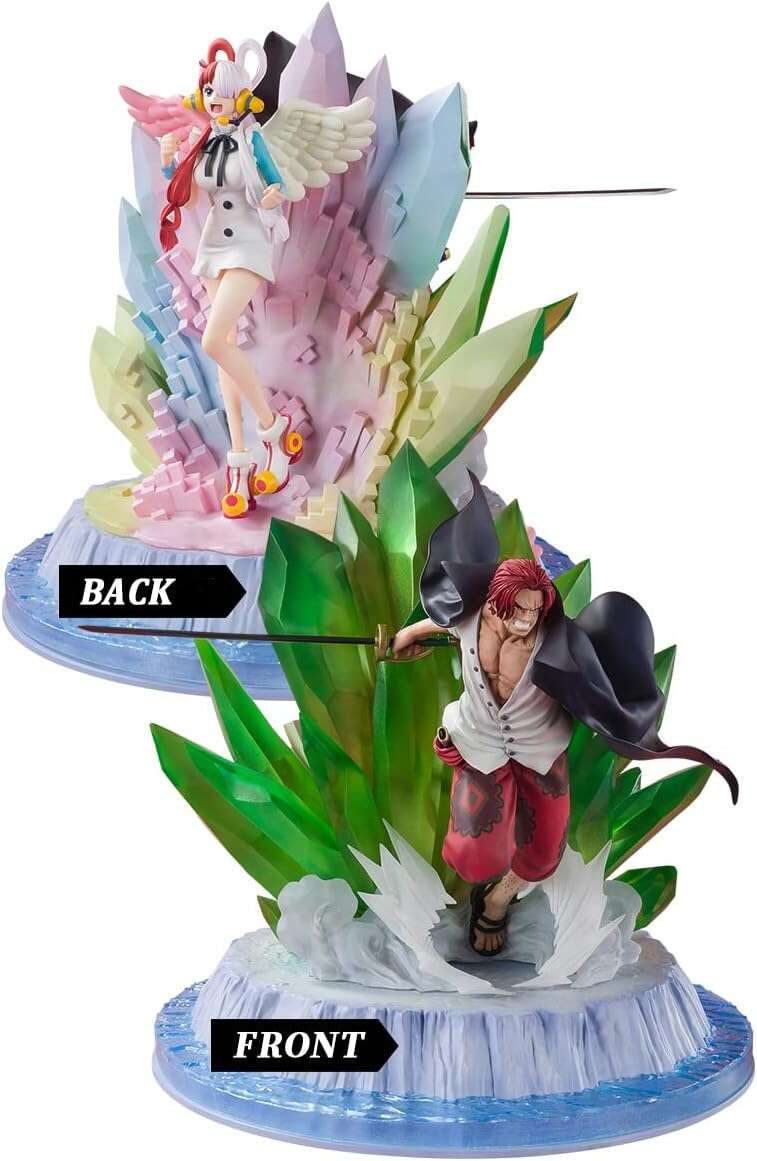 Tamashii Nations Figuarts Zero Extra Battle One Piece Shanks y Uta - Figura de Coleccion - Altura 24cm aprox. 1 pieza(s)