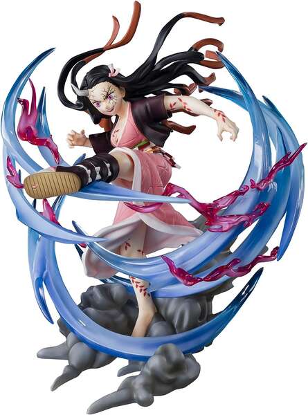 Tamashii Nations Figuarts Zero Demon Slayer Kimetsu no Yaiba Nezuko Kamado - Figura de Coleccion - Altura 20cm aprox. - Fabricada en PVC 1 pieza(s)