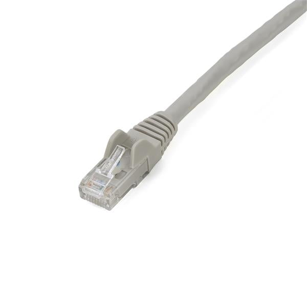 StarTech.com - Cable de 2m Gris de Red Gigabit Cat6 Ethernet RJ45 sin Enganche - Snagless