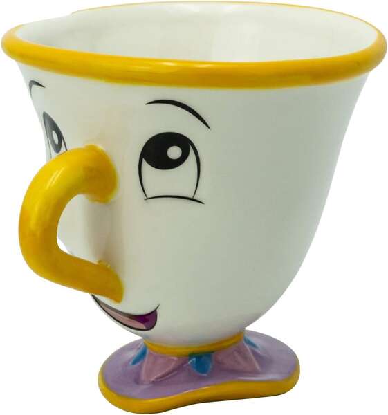 Abystyle Disney Taza 3D La Bella y La Bestia Chip - Capacidad 250ml 1 pieza(s)