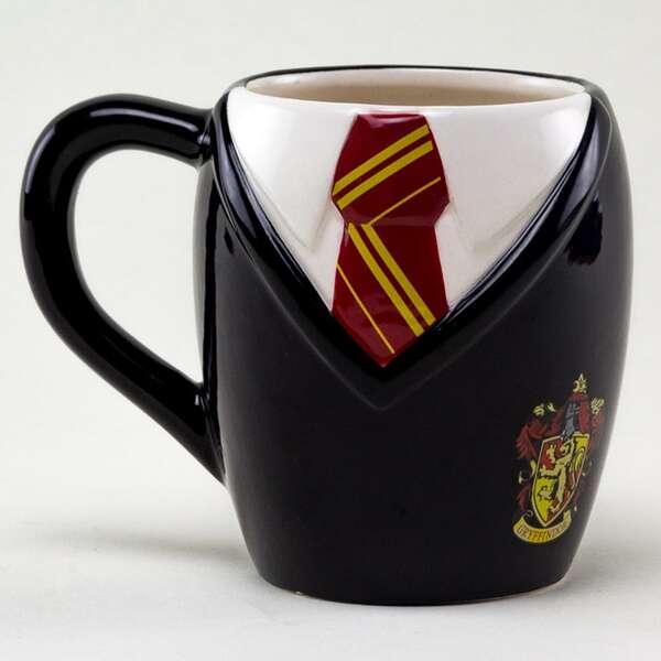 Abystyle Harry Potter Taza 3D Uniforme Griffindor - Capacidad 500ml - Fabricada en Ceramica 1 pieza(s)