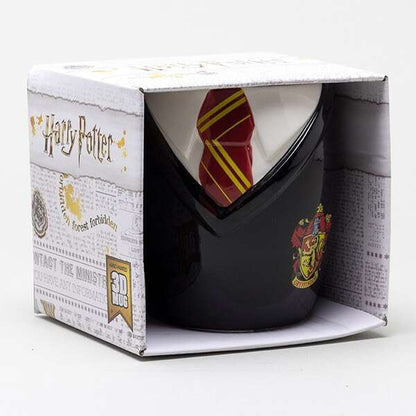 Abystyle Harry Potter Taza 3D Uniforme Griffindor - Capacidad 500ml - Fabricada en Ceramica 1 pieza(s)