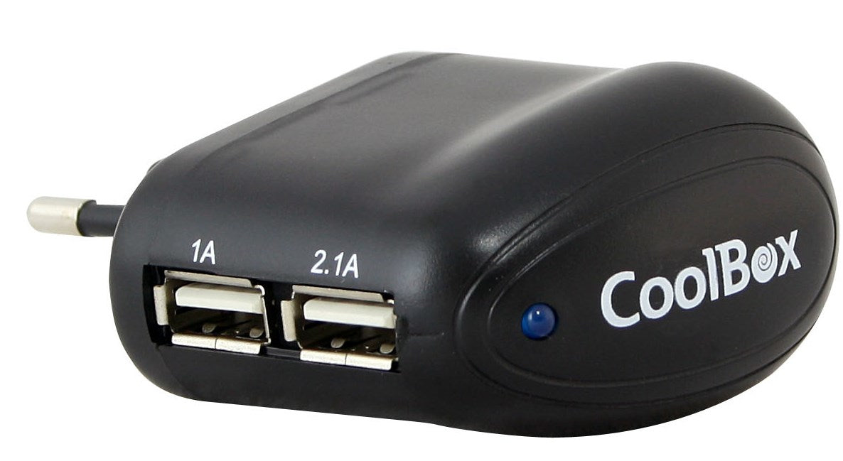 CoolBox - COO-UPH356A hub de interfaz 5000 Mbit/s Negro