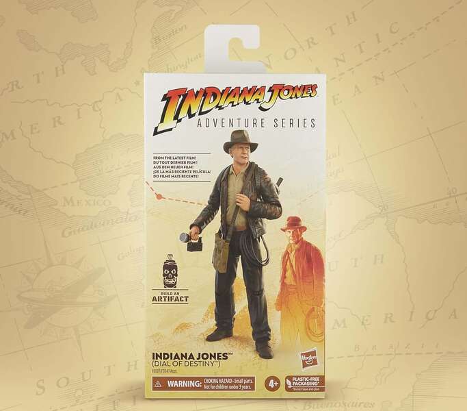 Hasbro Indiana Jones Adventure Series Indiana Jones Dial del Destino - Figura de Coleccion - Altura 15cm aprox. 1 pieza(s)