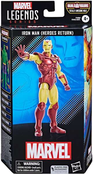 Hasbro Marvel Legens Iron Man (Heroes Return) - Figura de Coleccion - Altura 15cm aprox. 1 pieza(s)