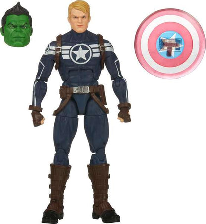 Hasbro Marvel Legens Comandante Rogers - Figura de Coleccion - Altura 15cm aprox. 1 pieza(s)