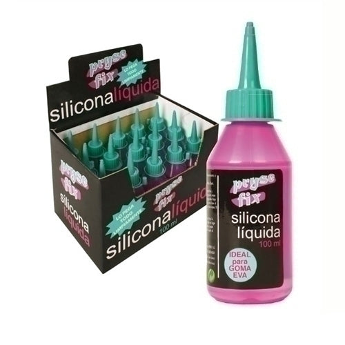 Pryse - SILICONA LIQUIDA FIX 100ml EXPOSITOR 15