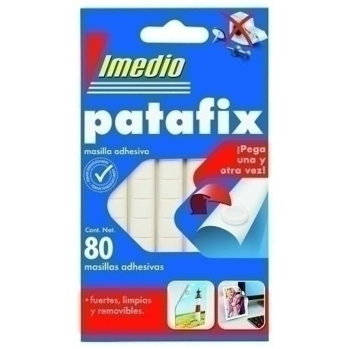 Imedio - MASILLA ADHESIVA IMEDIO PATAFIX REM.80ud - 1 unidad 7001466