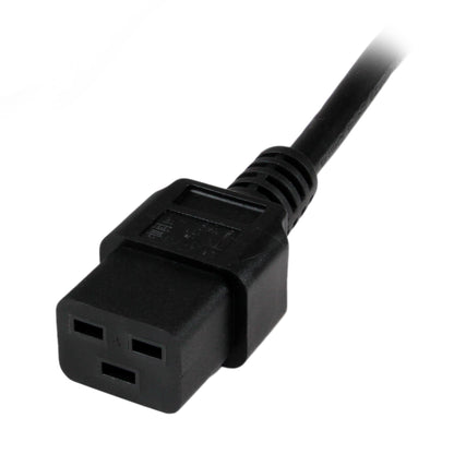 StarTech.com - Cable de 2m de Alimentación de Ordenador  16AWG  EU Schuko a C19  16A 250V  Cable de Alimentación de Repuesto  Impresora  para Fuente de Alimentación  Cable para Europa  UL