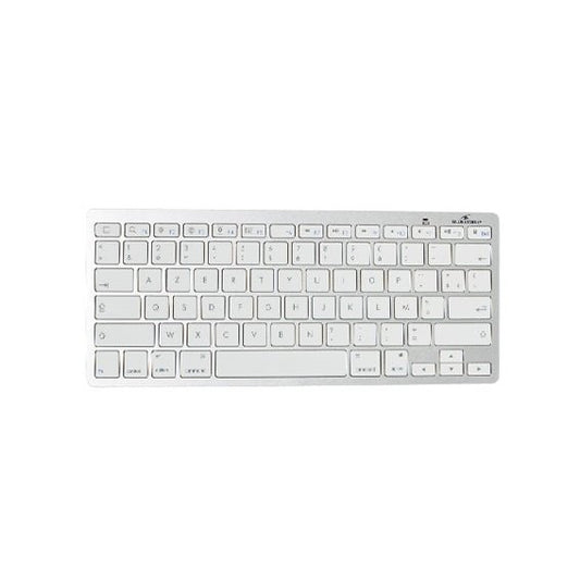 Bluestork - BS-KB-MICRO/BT/SP teclado Bluetooth QWERTY Español Plata  Blanco