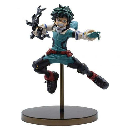 Banpresto My Hero Academia The Amazing Heroes Plus Vol. 2 Izuku Midoriya Deku Latigo Negro - Figura de Coleccion - Altura 13cm aprox. - Fabricada en PVC 1 pieza(s)