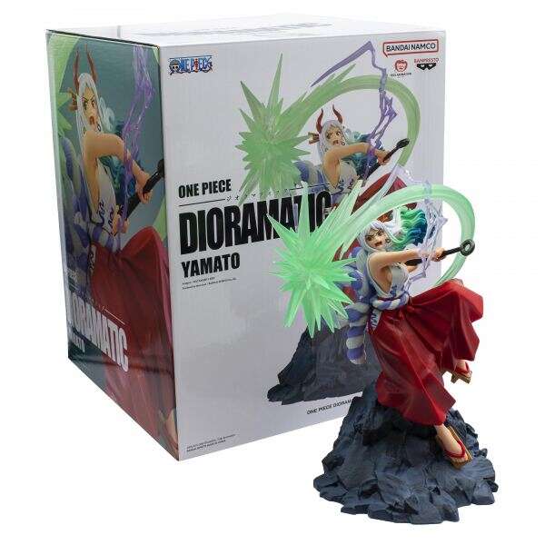 Banpresto One Piece Dioramatic Yamato - Figura de Coleccion - Altura 19cm aprox. - Fabricada en PVC y ABS 1 pieza(s)