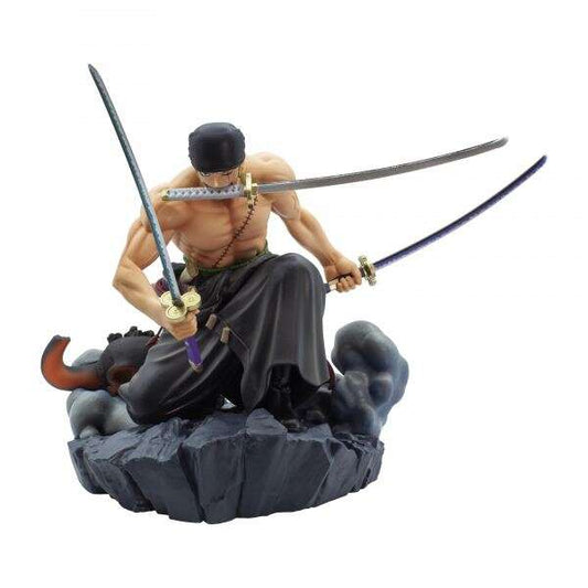 Banpresto One Piece Dioramatic Roronoa Zoro - Figura de Coleccion - Altura 15cm aprox. - Fabricada en PVC y ABS 1 pieza(s)