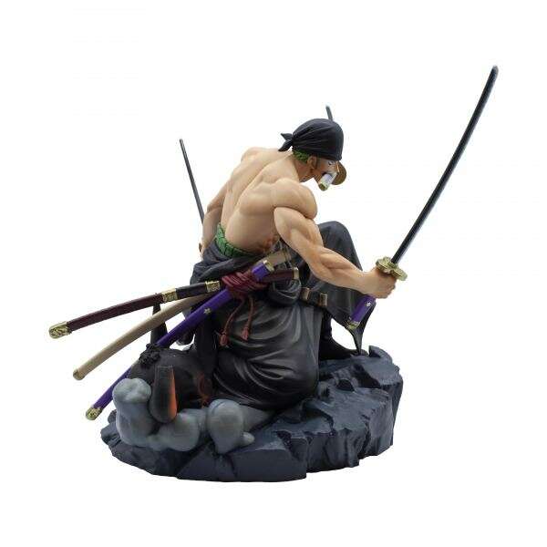 Banpresto One Piece Dioramatic Roronoa Zoro - Figura de Coleccion - Altura 15cm aprox. - Fabricada en PVC y ABS 1 pieza(s)