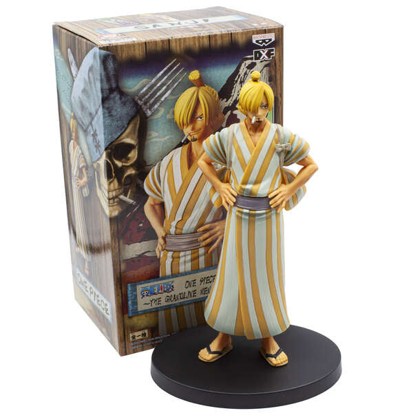 Banpresto One Piece DxF The Grandline Men Sanji - Figura de Coleccion - Altura 17cm aprox. - Fabricada en PVC y ABS 1 pieza(s)