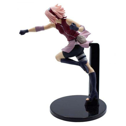 Banpresto Naruto Shippuden Vibration Stars Haruno Sakura - Figura de Coleccion - Altura 16cm aprox. - Fabricada en PVC y ABS 1 pieza(s)