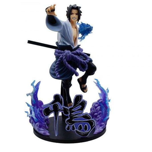 Banpresto Naruto Shippuden Vibration Stars Sasuke Uchiha - Figura de Coleccion - Altura 20cm aprox. - Fabricada en PVC y ABS 1 pieza(s)