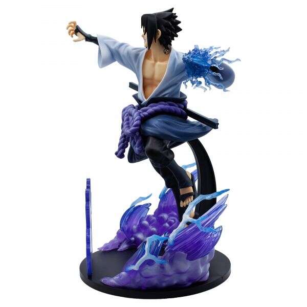 Banpresto Naruto Shippuden Vibration Stars Sasuke Uchiha - Figura de Coleccion - Altura 20cm aprox. - Fabricada en PVC y ABS 1 pieza(s)