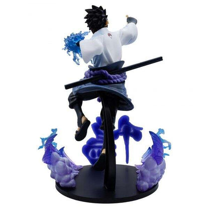 Banpresto Naruto Shippuden Vibration Stars Sasuke Uchiha - Figura de Coleccion - Altura 20cm aprox. - Fabricada en PVC y ABS 1 pieza(s)