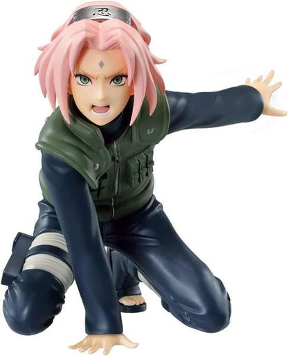 Banpresto Naruto Shippuden Panel Spectable Sakura Haruno - Figura de Coleccion - Altura 9cm aprox. - Fabricada en PVC y ABS 1 pieza(s)