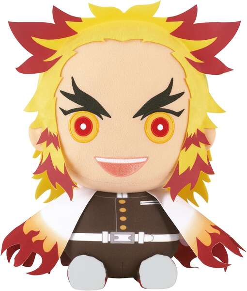 Banpresto Demon Slayer Kimetsu No Yaiba Kyojuro Rengoku - Peluche Grande - Altura 32cm aprox. 1 pieza(s)