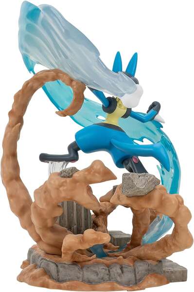 Jazwares Pokemon Lucario - Figura de Coleccion - Efectos de Iluminacion - Altura 33cm aprox. 1 pieza(s)