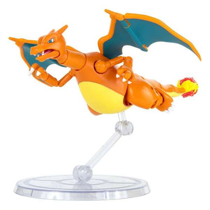 Jazwares Select Pokemon 25 Aniversario Charizard - Figura de Coleccion Articulada - Altura 15cm aprox. - Incluye Base de Sujeccion 1 pieza(s)