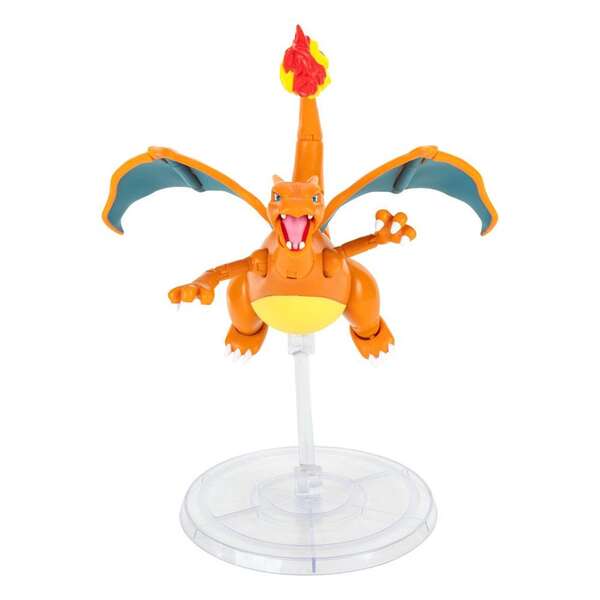 Jazwares Select Pokemon 25 Aniversario Charizard - Figura de Coleccion Articulada - Altura 15cm aprox. - Incluye Base de Sujeccion 1 pieza(s)