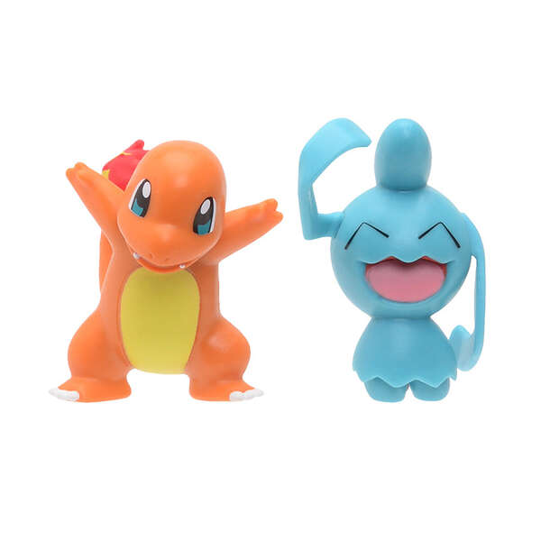 Jazwares Pack Aleatorio de 2 Figuras Pokemon de Combate de 5cm o 1 Figura de 8 cm - Figura de Coleccion 1 pieza(s)