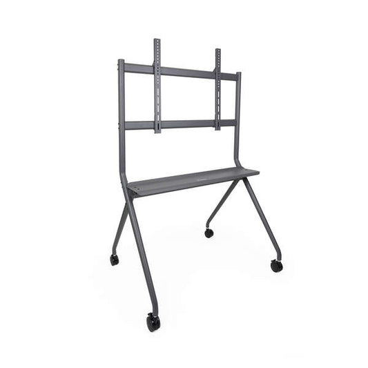 TooQ - iSTAND Soporte de Suelo con Ruedas para Pantallas 50"- 86"  Gris