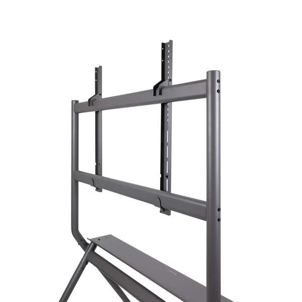 TooQ - iSTAND Soporte de Suelo con Ruedas para Pantallas 50"- 86"  Gris