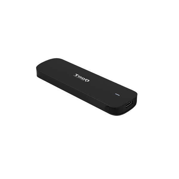 TooQ - Caja Externa para SSD M.2 NVMe  Negro