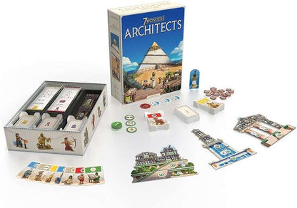 7 Wonders Architects Juego de Cartas - Tematica Historia - De 2 a 7 Jugadores - A partir de 8 Años - Duracion 25min. aprox. 1 pieza(s)