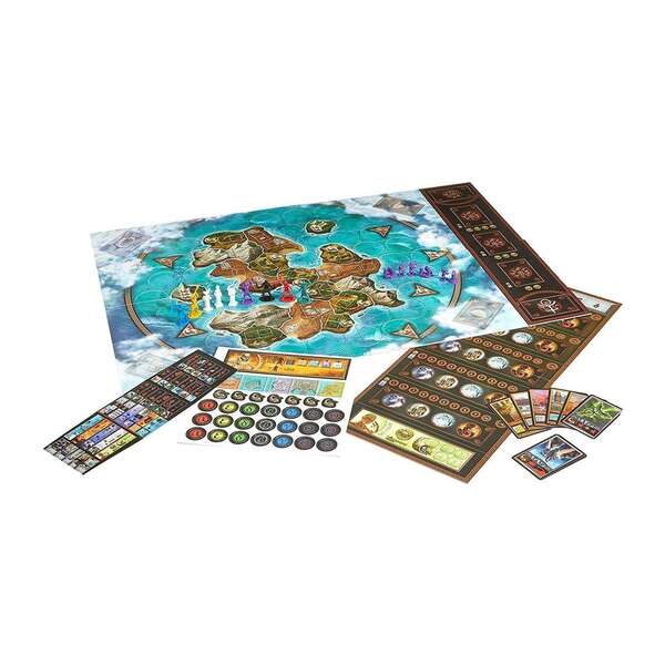 Cyclades Juego de Tablero - Tematica Historia - De 2 a 5 Jugadores - A partir de 14 Años - Duracion 90min. aprox. 1 pieza(s)