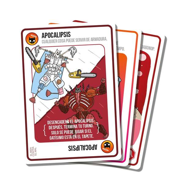 Exploding Kittens El Bien contra el Mal Juego de Cartas - Tematica Animales/Humor - De 2 a 5 Jugadores - A partir de 7 Años - Duracion 15min. aprox. 1 pieza(s)