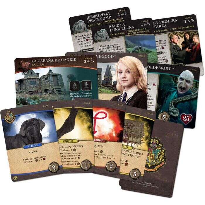 Harry Potter Hogwarts Battle: La Monstruosa Caja de los Monstruos Juego de Cartas - Tematica Fantasia - De 2 a 4 Jugadores - A partir de 11 Años - Duracion 30-60min. aprox. 1 pieza(s)