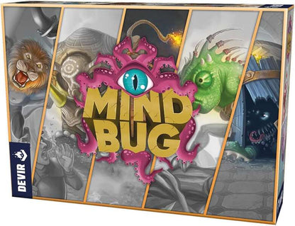 Mindbug Juego de Cartas - Tematica Animales - 2 Jugadores - A partir de 8 Años - Duracion 15-25min. aprox. 1 pieza(s)