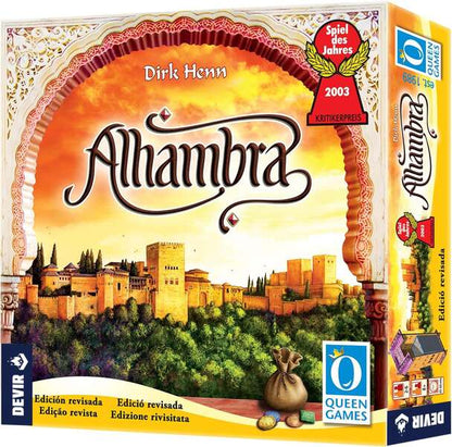 Alhambra Ed. 2020 Juego de Tablero - Tematica Historia/Mediaval - De 2 a 6 Jugadores - A partir de 8 Años - Duracion 45-60min. aprox. 1 pieza(s)