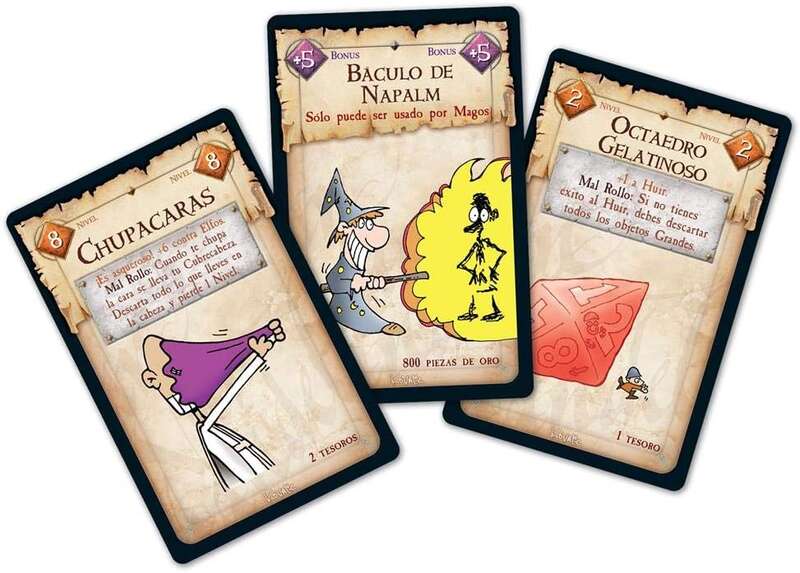 Munchkin Juego de Cartas - Tematica Fantasia/Humor - De 3 a 6 Jugadores - A partir de 10 Años - Duracion 60min. aprox. 1 pieza(s)