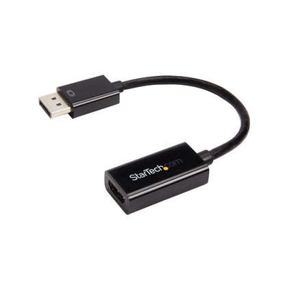 StarTech.com - Conversor de Vídeo DisplayPort a HDMI con Audio  Adaptador Activo DP 1.2 para Ordenadores de Sobremesa/Laptops  4K @ 30Hz