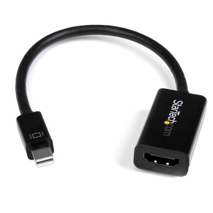 StarTech.com - Conversor de Vídeo Mini DisplayPort a HDMI con Audio  Adaptador Activo MDP 1.2 para MacBook Pro  4K 30Hz - Negro